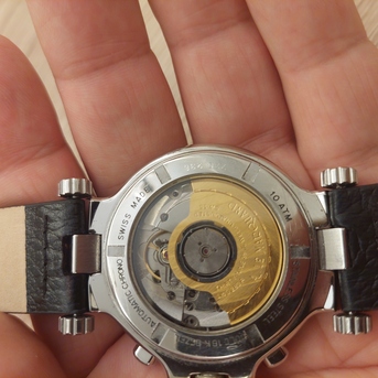 Riyadh, Watches, SAR 3900,  Andre Le Marquand Gold Automatic Chronograph Watch Big Dial 42mm Men Original Swiss Made