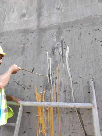 Makkah, Construction, Injections Water Tank Leakage Treatment