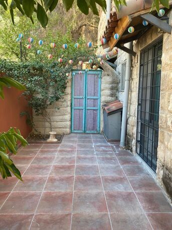 Amman, Apartments/Houses, JOD 15000/year,  Furnished,  2 BR,  Hertige Ground Fully Furinshed 2B Apart With Garden In Jabal Webdeh 00962777688956