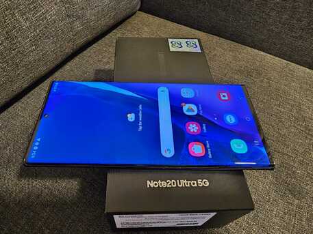 Riyadh, Mobile Phones, SAR 2000,  Samsung Galaxy Note 20 Ultra (5G) 256GB Black