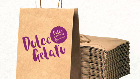 Dubai, Printing, Custom Brown Kraft Paper Bags From Print Arabia