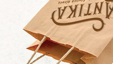 Dubai, Printing, Custom Brown Kraft Paper Bags From Print Arabia