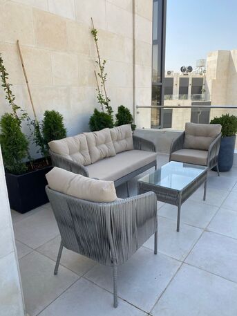 Abdoun, Apartments/Houses, JOD 30000/year,  Furnished,  3 BR,  Roof Top Fully Furnished Three Bedrooms Apart., Big Terrace In Abdoun 009627776889567