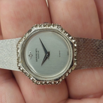 Riyadh, Jewelry, SAR 1300,  Raymond Weil Watch Original Diamond Bezel For Men Original Swiss Made