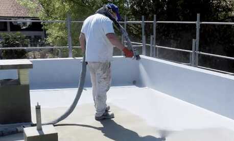 Umluj, Construction, Polyurea Waterproofing Coating
