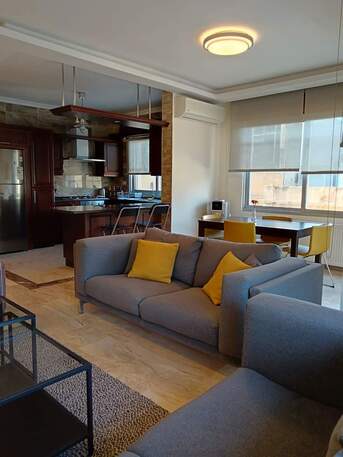 Amman, Apartments/Houses, JOD 12000/year,  Furnished,  3 BR,  Fully Furnished Three Bedroom Apartment With Baconly In Jabal Webdeh 00962777688956