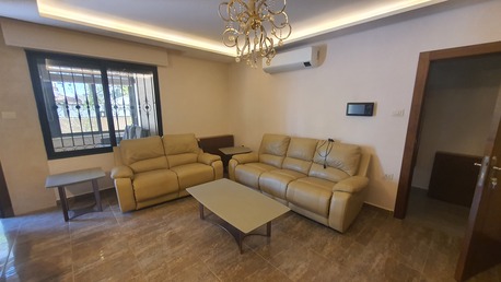 Amman, Apartments/Houses, JOD 16000/year,  Furnished,  3 BR,  Ground Fully Furinshed 3B Apartment With Outside Big Garden In Swefieh 00962777688956