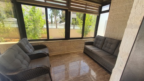 Amman, Apartments/Houses, JOD 16000/year,  Furnished,  3 BR,  Ground Fully Furinshed 3B Apartment With Outside Big Garden In Swefieh 00962777688956