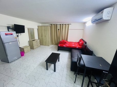 Adliya, Apartments, Flats, Houses & Villas, BHD 200/month,  Furnished,  Studio,  BHD:-200/month FULLY FURNISHED STUDIO APARTMENT FOR RENT IN ADLIYA -: FAZAL* 34664461