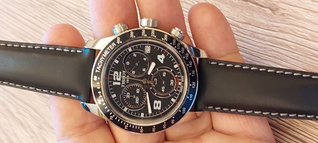 Riyadh, Jewelry, SAR 1290,  Tissot Chronograph Watch Big Dial 42mm For Men Original Swiss Made