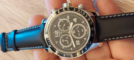 Riyadh, Jewelry, SAR 1290,  Tissot Chronograph Watch Big Dial 42mm For Men Original Swiss Made