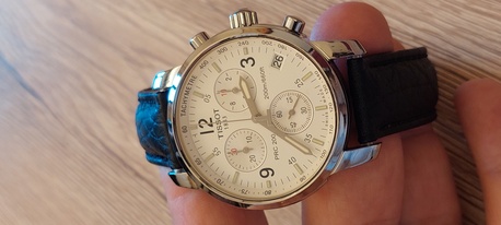 Riyadh, Watches, SAR 1230,  Tissot Chronograph Watch Big Dial 42mm For Men Original Swiss Made