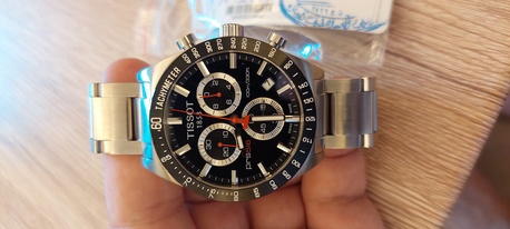 Riyadh, Jewelry, SAR 1500,  TISSOT Chronograph Watch NEW Big Dial 42mm For Men Original Swiss Made