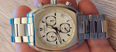 Riyadh, Jewelry, SAR 1350,  Tissot Chronograph Watch Big Dial 42mm For Men Original Swiss Made
