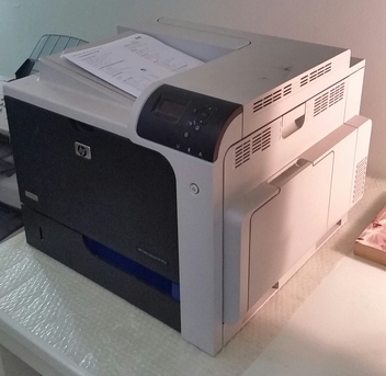 Jid Ali, Computers, BHD 125,  HP Enterprise Color Laserjet CP4525n Printer.