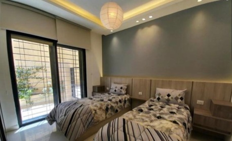 Abdoun, Apartments/Houses, JOD 14000/year,  Furnished,  2 BR,  Ground Fully Furinshed 2B Apartment With Outside Garden In Abdoun 00962777688956