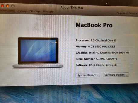 Riyadh, Computers, SAR 850,  Apple MacBook Pro 13-inch