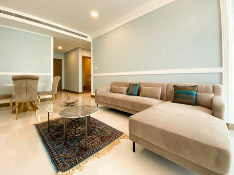 Manama, Apartments/Houses, BHD 360/month,  Furnished,  1 BR,  For Rent A Fully Furnished Apartment In Seef Area Near Malls With EWA