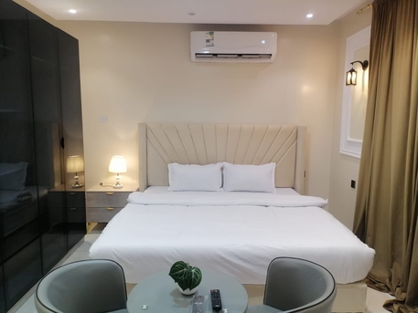Al Malaz, Rooms for Rent, SAR 1900/month,  Furnished,  (Furnished Apartments 1 Bedroom)  (1bedroom 1hall) ( 1vip Bedrom) M For Family