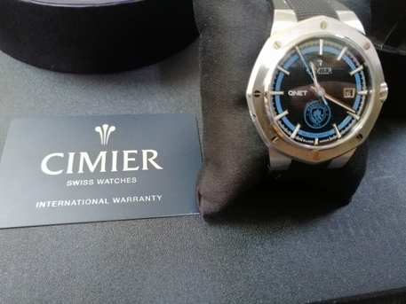 Riyadh, Watches, SAR 5800,  CIMIER Automatic Watch With Manchester City Logo