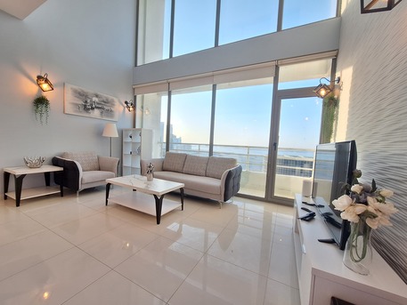 Juffair, Apartments, Flats, Houses & Villas, BHD 600/month,  Furnished,  3 BR,  Duplex 3 Bhk