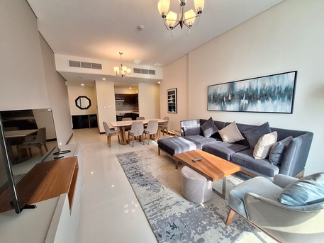 Juffair, Apartments, Flats, Houses & Villas, BHD 750/month,  Furnished,  2 BR,  Sea View