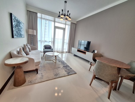 Juffair, Apartments, Flats, Houses & Villas, BHD 450/month,  Furnished,  1 BR,  Unlimited Ewa