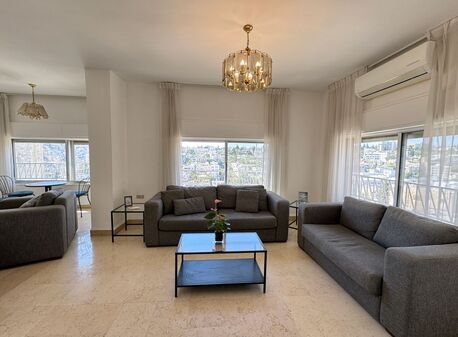 Amman, Apartments/Houses, JOD 9000/year,  Furnished,  3 BR,  Heritage Fully Furnished 3B Apart With Baconly In Jabal Webdeh 00962777688956