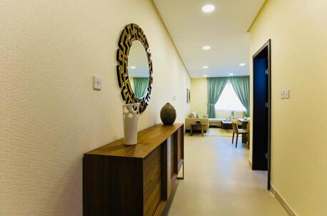 Adliya, Apartments/Houses, BHD 400/month, Furnished, 2 BR, Spacious Apartment With Closed Kitchen In Adliya