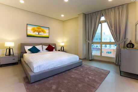 Adliya, Apartments/Houses, BHD 400/month, Furnished, 2 BR, Spacious Apartment With Closed Kitchen In Adliya