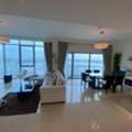 BHD 600/month,  Furnished,  2 BR,  Sea And City View Apartment In Manama
