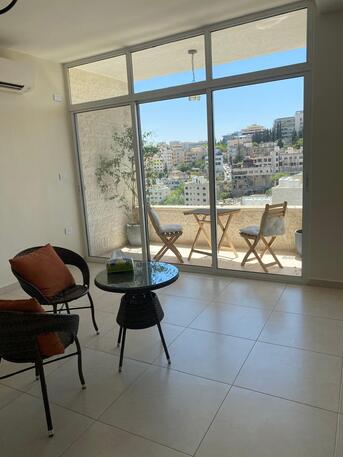 Amman, Apartments/Houses, JOD 12000/year,  Furnished,  2 BR,  Fully Furnished Two Bedroom Apartment With Baconly In Jabal Webdeh 00962777688956