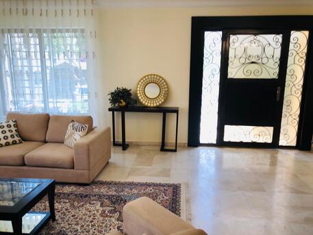 Abdoun, Apartments/Houses, JOD 14000/year,  Furnished,  3 BR,  Ground Fully Furinshed 3B Apart With Terrace In Abdoun 00962777688956