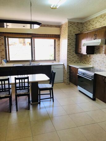 Abdoun, Apartments/Houses, JOD 14000/year,  Furnished,  3 BR,  Ground Fully Furinshed 3B Apart With Terrace In Abdoun 00962777688956
