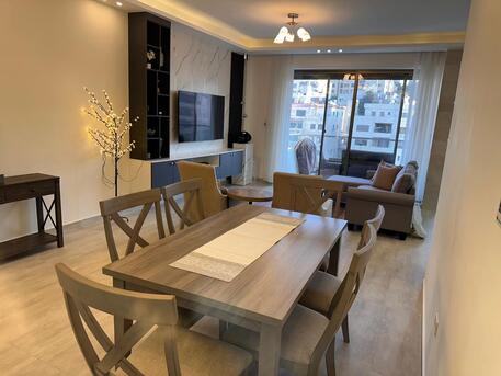 Abdoun, Apartments/Houses, JOD 14000/year,  Furnished,  2 BR,  Fully Furnished Two Bedroom Apartment With Baconly In Abdoun 00962777688956