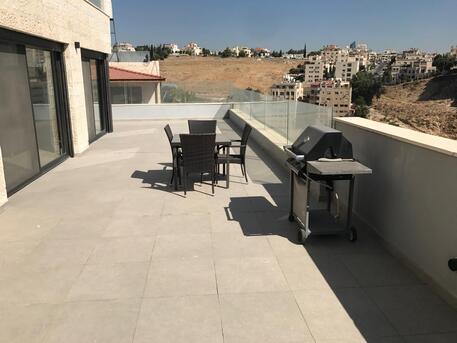 Abdoun, Apartments/Houses, JOD 24000/year,  Furnished,  3 BR,  Roof Top Fully Furnished 3B Apart With Big Terrace In Abdoun 00962777688956
