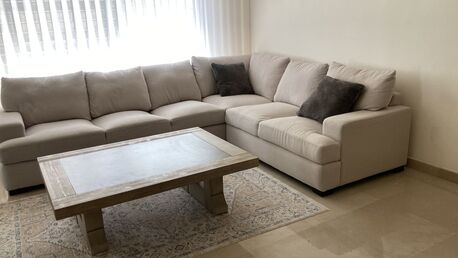 Abdoun, Apartments/Houses, JOD 27000/year,  Furnished,  3 BR,  Brandnew Fully Furnished 3B Apart With Terrace In Abdoun 00962777688956