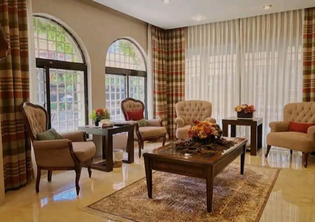 Amman, Apartments/Houses, JOD 24000/year,  Furnished,  3 BR,  Part Of Villa Fully Furnished 3B With Big Garden And Pool Mecca Street 00962777688956