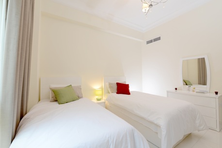 Manama, Apartments, Flats, Houses & Villas, BHD 350/month,  Furnished,  2 BR,  Bright And Elegant Flat For Rent In Um Al Hassam