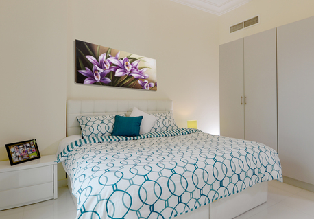 Manama, Apartments/Houses, BHD 300/month,  Furnished,  1 BR,  Modern And Bright Flat For Rent In Um Al Hassam