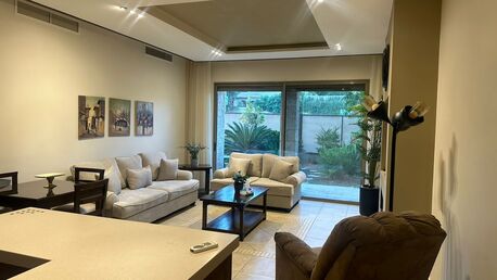 Abdoun, Apartments/Houses, JOD 12000/year,  Furnished,  2 BR,  Ground Fully Furinshed 2B Apartment With Garden In Abdoun 00962777688956