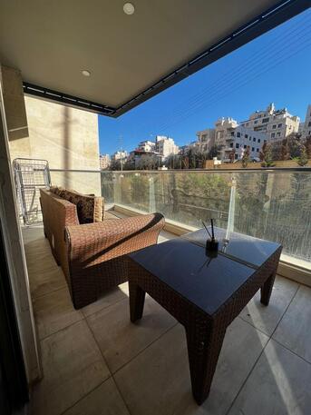 Abdoun, Apartments/Houses, JOD 13000/year,  Furnished,  2 BR,  Fully Furnished Two Bedroom Apartment With Baconly In Abdoun 00962777688956