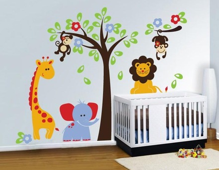 Salmaniya, Printing, Wall Stickers