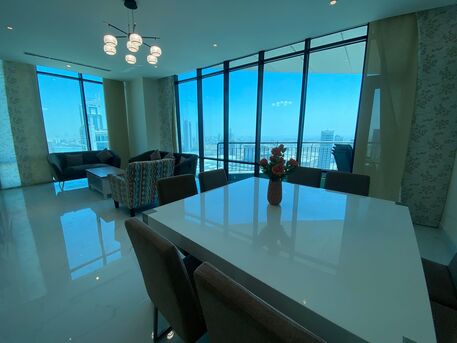 Manama, Apartments/Houses, BHD 105000/month,  Furnished,  3 BR,  176 Sq. Meter,  Sea And City View Apartment For Sale In Seef