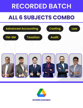 Mumbai, Lessons Offered, CA Inter All 6 Papers Jan/May 2025