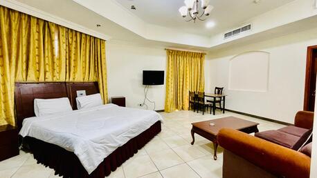 Hoora, Apartments, Flats, Houses & Villas, BHD 190/month,  Furnished,  Studio,  FULLY FURNISHED SPACIOUS STUDIO FLAT WITH EWA