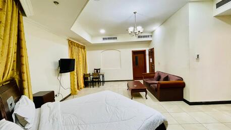 Hoora, Apartments, Flats, Houses & Villas, BHD 190/month,  Furnished,  Studio,  FULLY FURNISHED SPACIOUS STUDIO FLAT WITH EWA