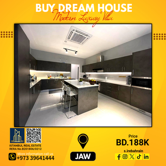 Manama, Villas, BHD 188000,  Furnished,  460 Sq. Meter,  Luxurious Modern Villa For Sale In Jaw - BD.188,000/-