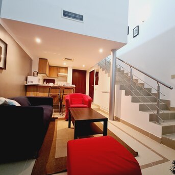 Salmiya, Apartments/Houses, KWD 350/month,  Furnished,  1 BR,  75 Sq. Meter,  Furnished Duplex Apartment In Salmiya, One Room, A Lounge, Annual Contracts