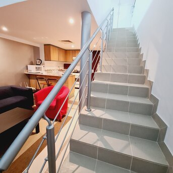 Salmiya, Apartments/Houses, KWD 350/month,  Furnished,  1 BR,  75 Sq. Meter,  Furnished Duplex Apartment In Salmiya, One Room, A Lounge, Annual Contracts